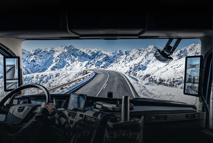 Bus Mirror Replacement