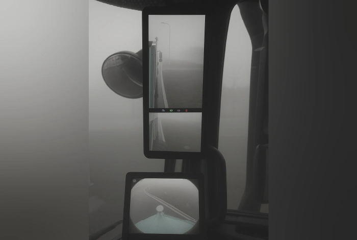 Bus Mirror Replacement