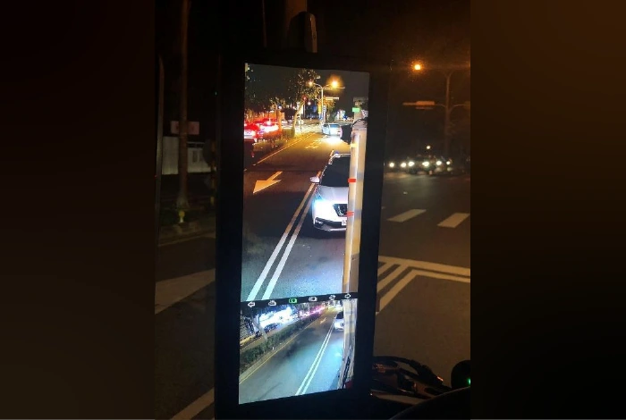 Bus Mirror Replacement